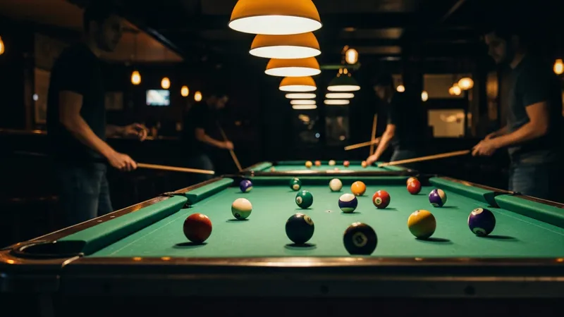 Billard de poche : un incontournable des bars